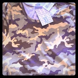 NWT LuLaRoe camo print Jesse size XL